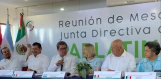 Monreal, Armenta y Paredes arrancan trabajos del Parlatino en BCS.