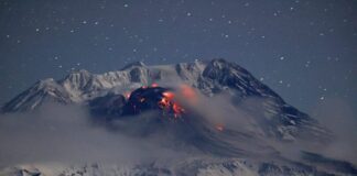 Volcán Shiveluch activó su acción eruptiva #Video