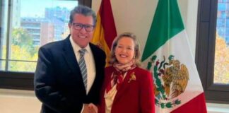 Ricardo Monreal  y viceministra española Nadia Calvino analizan transición digital y proyectos estratégicos para la transformación económica.