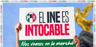 Que se quede el INE y que se Vaya AMLO… La marcha