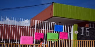 Cierran escuelas en protesta por la falta de pago del Gobierno de Veracruz