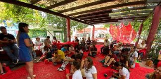 Organizadoras de tendido para visibilizar tragedia de Desapariciones, responden a AMLO: ¡No nos moveremos!