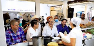 Entrega Ricardo Ahued primera etapa de rehabilitación del mercado La Rotonda #Xalapa