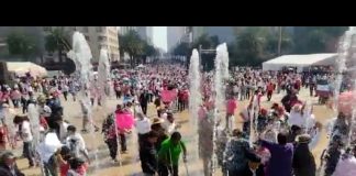 Gobierno de Sheinbaum, agrede a manifestantes pro Democracia.