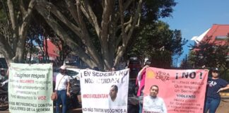 Trabajadoras de Sedema acusan trato misógino y machista en agravio de muchas jóvenes.