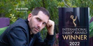 Arap Bethke protagoniza serie ganadora de un Premio Emmy Internacional 2022 .
