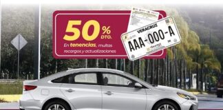 Últimas dos semanas para tramitar tu canje de placas en Veracruz