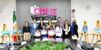 Con Concurso de Dibujo “Mi participación en el futuro de Veracruz” del OPLE Veracruz se busca empoderar a las niñas