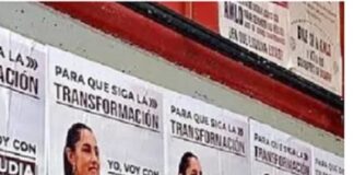 Sheinbaum… propaganda ilegal y muy soporífera .