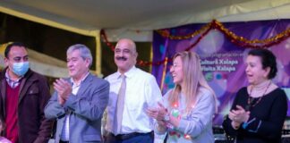 Inicia Foro Vive tu Navidad, en el parque Juárez de Xalapa .