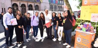 Se suma Ayuntamiento a colecta en favor de personas con cáncer .