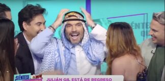 Emocionante regreso de Julián Gil a ¡Siéntete Quien Pueda!