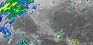 Prevén lluvias puntuales muy fuertes en Veracruz, Chiapas y Oaxaca. Se aproxima nuevo Frente frío .
