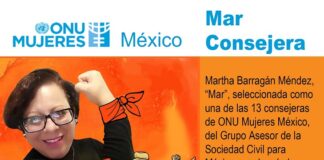 “Aquí están mis manos, mi talento y mi corazón violeta para servir, sumar y multiplicar”: Martha Barragán, asesora de la ONU 2022-2024