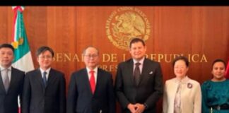Japón y China estrechan lazos con México en una visita al Senado  .