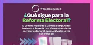 El Senado recibió la minuta en materia electoral, ¿qué leyes modifica?, ¿qué sigue?
