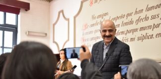 Rechaza Ricardo Ahued que haya un proyecto de parquímetros, como publicaron en redes.