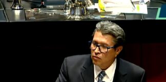 Se vulnera la Constitución: Ricardo Monreal al votar contra Reforma Electoral .