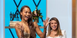 Zoe Saldaña es una mujer imparable en la cinta “Avatar: The Way of Water” .