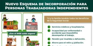 Ofrece IMSS Veracruz Sur seguridad social a trabajadores independientes .