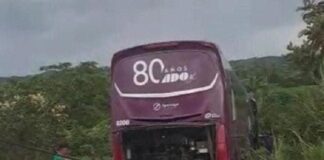 Confirman asalto violento de otro ADO que sale de Coatzacoalcos.