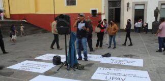 Protestan por reingeniería académica, administrativa y financiera de la UPAV .