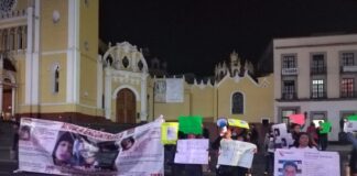 Marchan en Xalapa contra autoridades que niegan, ocultan y solapan violencias contra niñas y mujeres en Veracruz