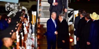 Así fue la recepción de López Obrador a Joe Biden #Video #Fotos