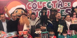 SEV recolecta cifra récord de juguetes para niños en zonas vulnerables.