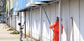 Trabaja Ayuntamiento de Xalapa en favor de la imagen urbana .