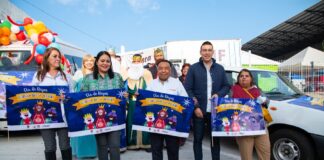 Parten los “Reyes Magos” con la caravana “Estrella de la Alegría” con casi 9 mil juguetes