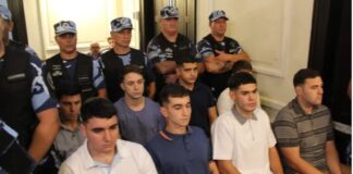 Los rugbiers de Zarate Argentina muestran sus rostros: Testigo reconstruye su brutal asesinato contra un joven