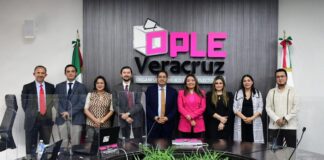 Luis Fernando Reyes Rocha toma protesta como Secretario Ejecutivo del OPLE Veracruz.