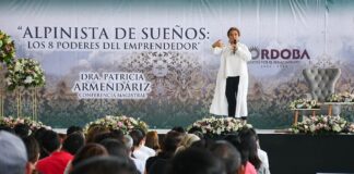 “Sigan su pasión”, aconseja Dra. Patricia Armendáriz a emprendedores y microempresarios en Córdoba
