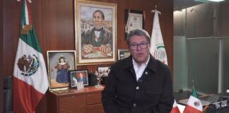 Como una reunión fructífera para el país, se refiere el senador @RicardoMonrealA, presidente de la Junta de Coordinación Politica, al encuentro de los presidentes @lopezobrador_, @POTUS y el primer ministro @JustinTrudeau en la Cumbre de Líderes de América del Norte.