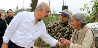 Entrega Ricardo Ahued obra en El Castillo .