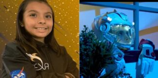 Adhara Pérez, la niña prodigio veracruzana sueña con ser la primera mujer mexicana que pise la luna
