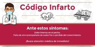 La identificación oportuna de síntomas de un infarto permite salvar vidas.