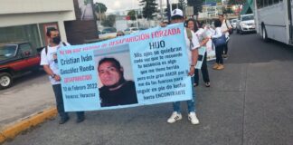 Se quejan familiares de desaparecid@s que no les dan atención en Veracruz .