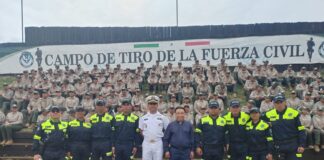 Concluyen policías municipales curso básico de Fuerza Civil .