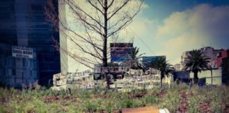 Denuncian que obeliscos en Glorieta de las y los Desaparecidos son muestra del “desprecio” hacia los familiares .