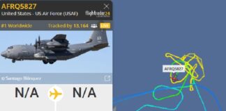 Estados Unidos derriba OVNI volando cerca de Alaska .