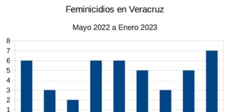 Feminicidios, el mayor número en 9 meses en Veracruz