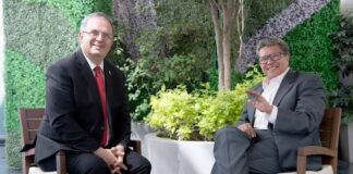 Monreal y Ebrard se encuentran en el Senado; analizan pendientes