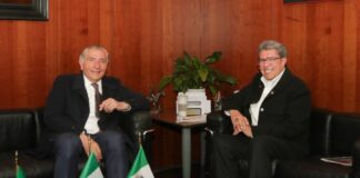 Sostienen reunión Ricardo Monreal y secretario de Gobernación.