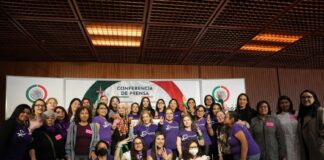 Las constituyentes Mx feministas a 7 años de su fundación.