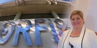 Paty se fue al agua en Córdoba –