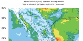Seguirán los nortes en el Estado de Veracruz.