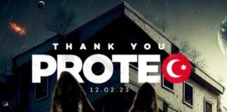 Así despiden a Proteo, lomito rescatista que murió en un derrumbe en Turquía