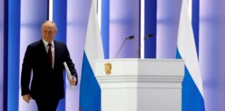 Putin anuncia que Rusia sale del tratado de desarme nuclear con EU .